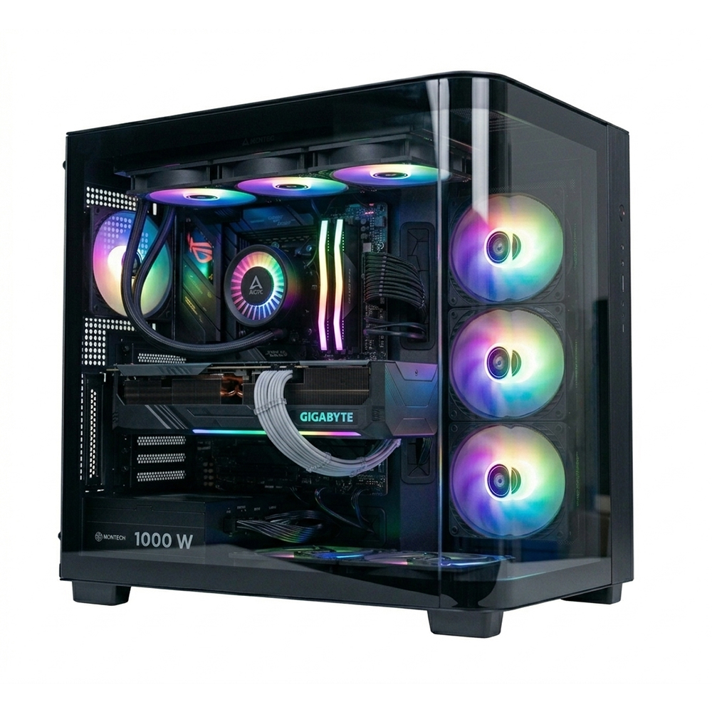 4GAMES FCL-10, AMD Ryzen 7 9800X3D, RTX 5080, 32GB RAM, 1TB SSD