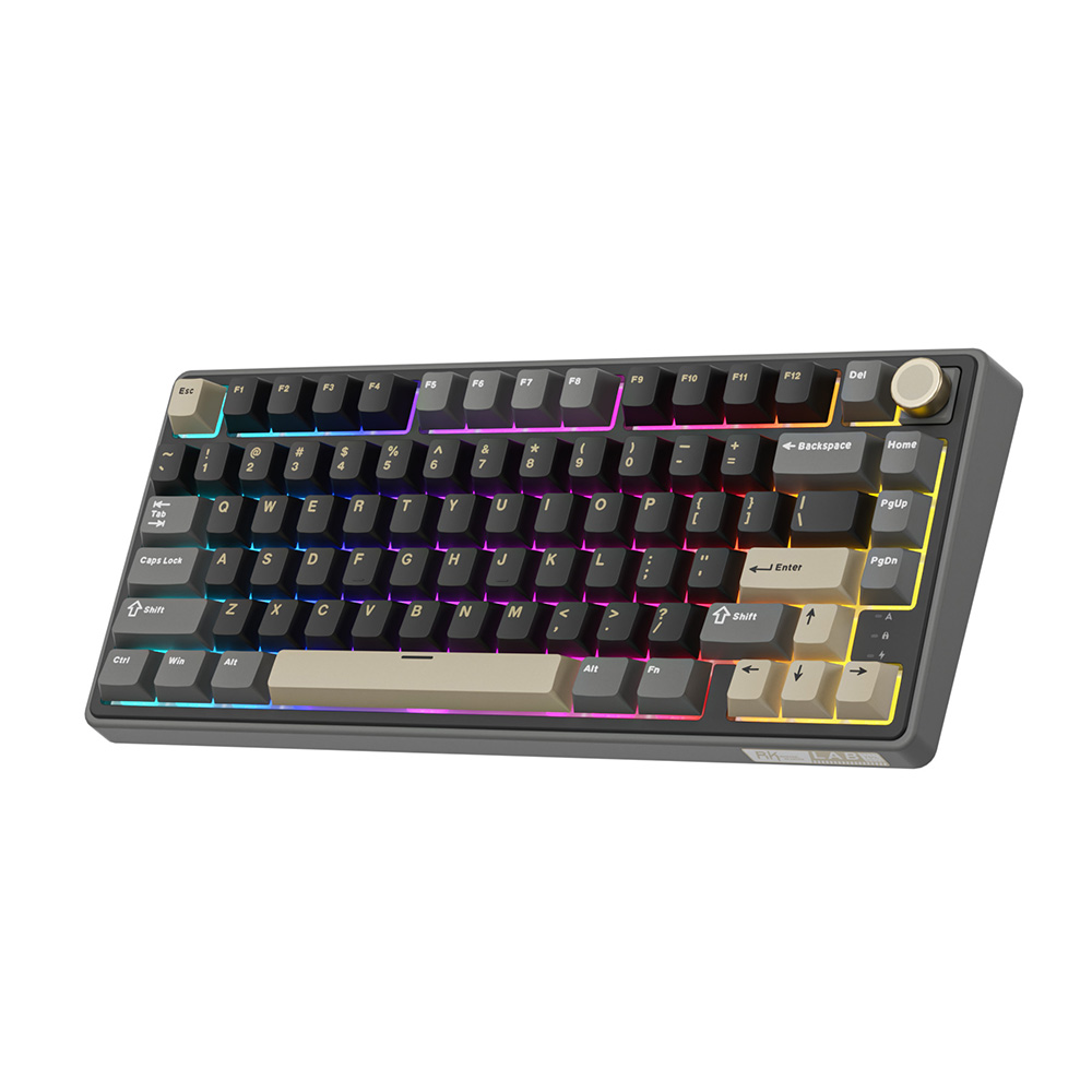 ROYAL KLUDGE R75 Pro Phantom, Cream Switch, US