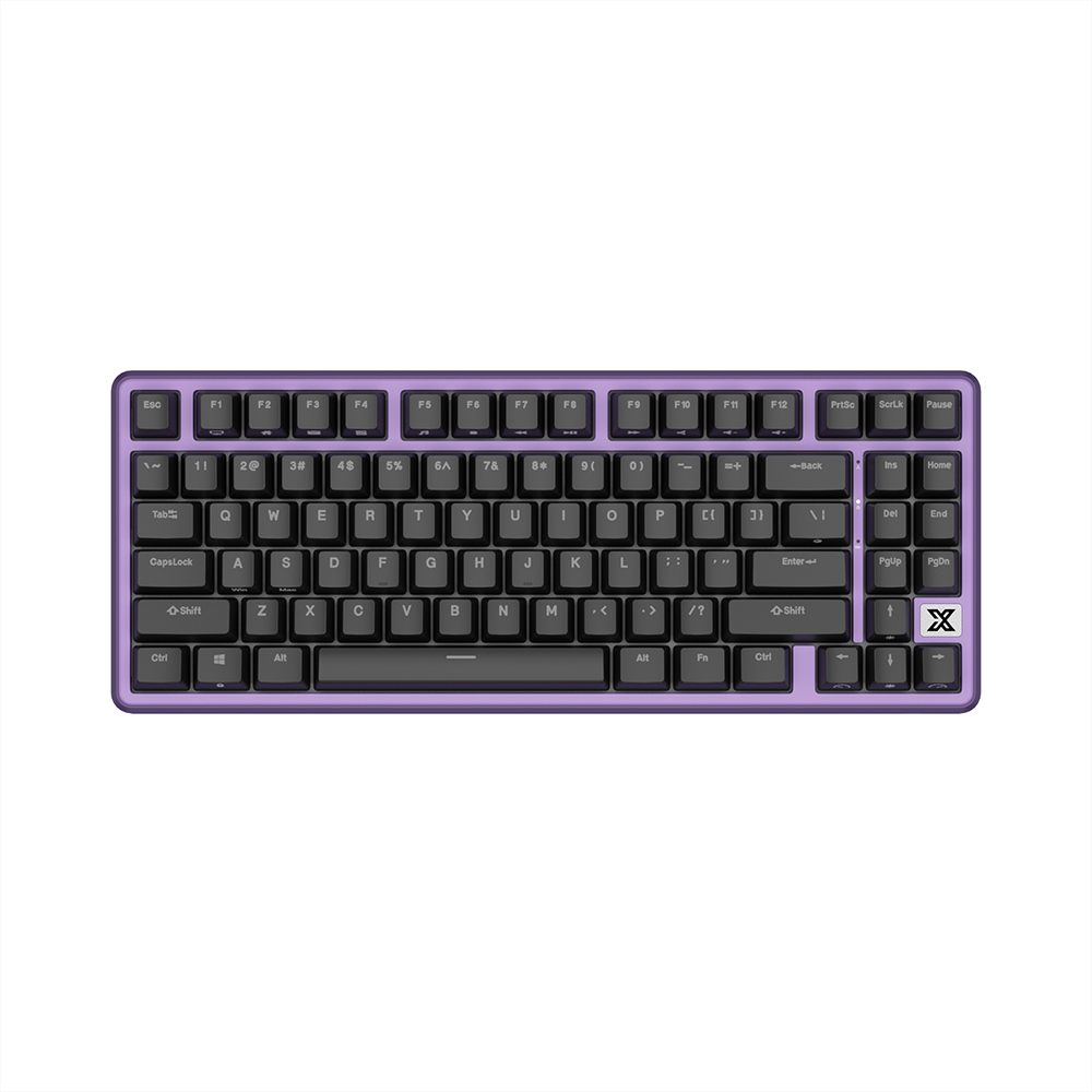 ROYAL KLUDGE X87 Blackberry, Creamy Switch, US