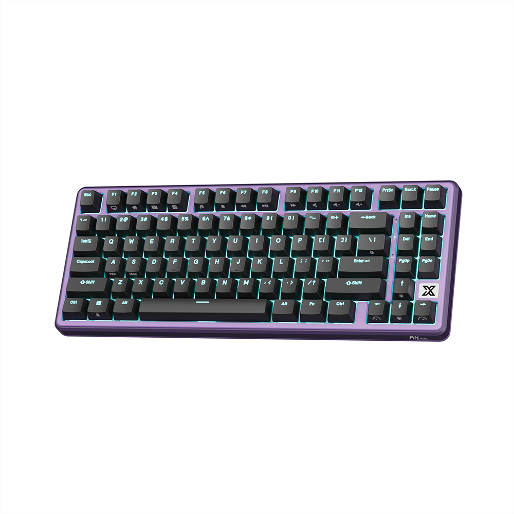 ROYAL KLUDGE X87 Blackberry, Creamy Switch, US