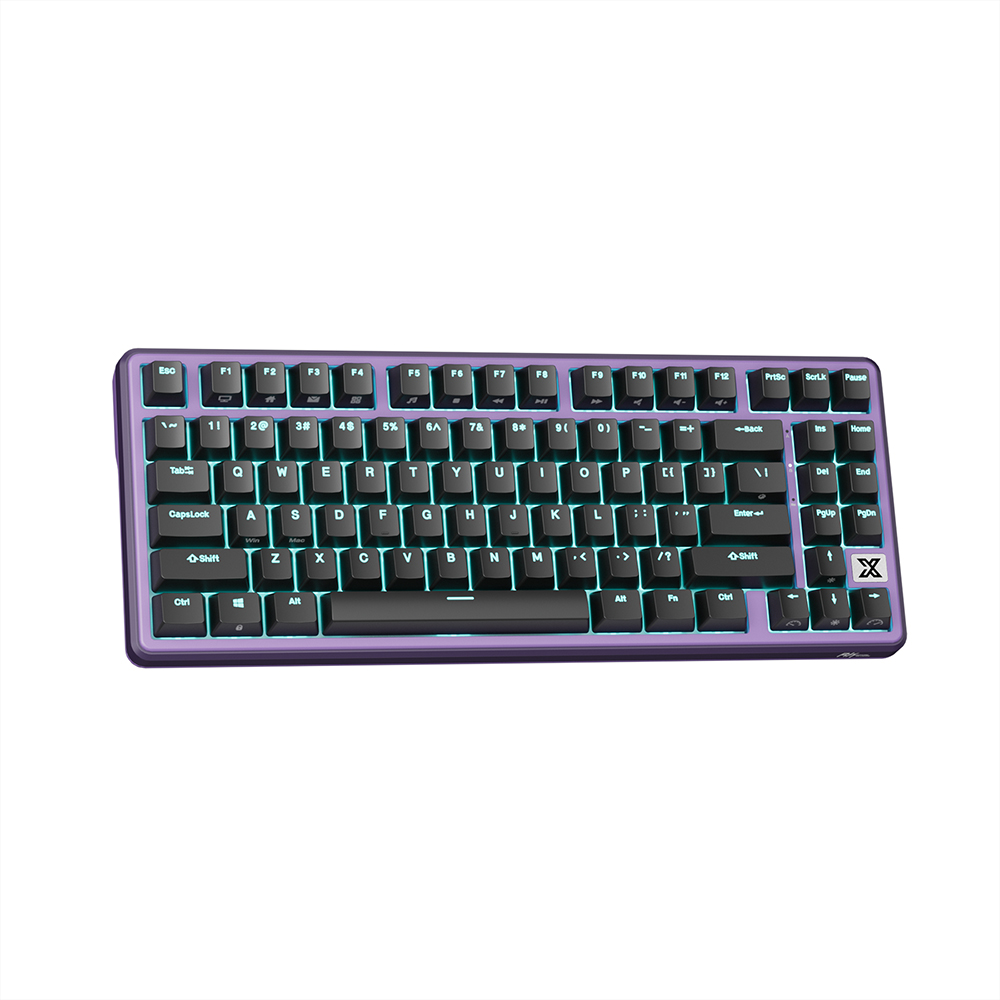 ROYAL KLUDGE X87 Blackberry, Creamy Switch, US