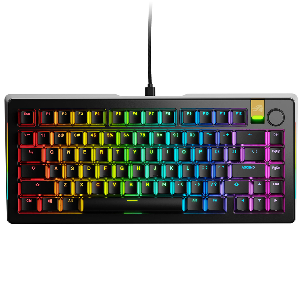 Glorious GMMK 3 HE 75%, Fox HE Switches, Black, US