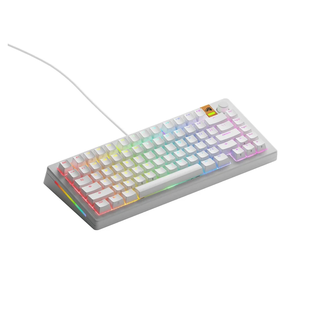 Glorious GMMK 3 HE 75%, Fox HE Switches, White, US