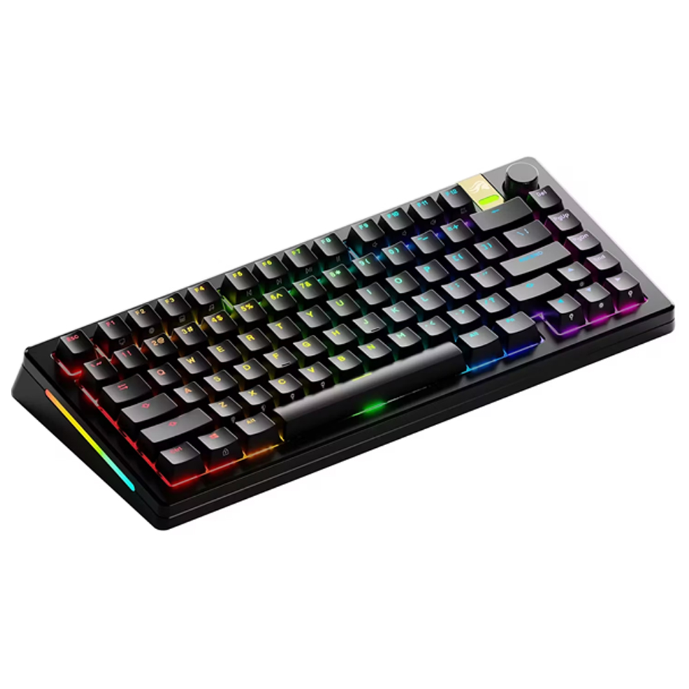 Glorious GMMK 3 Pro HE Wireless 75%, Fox HE Switches, Black, US