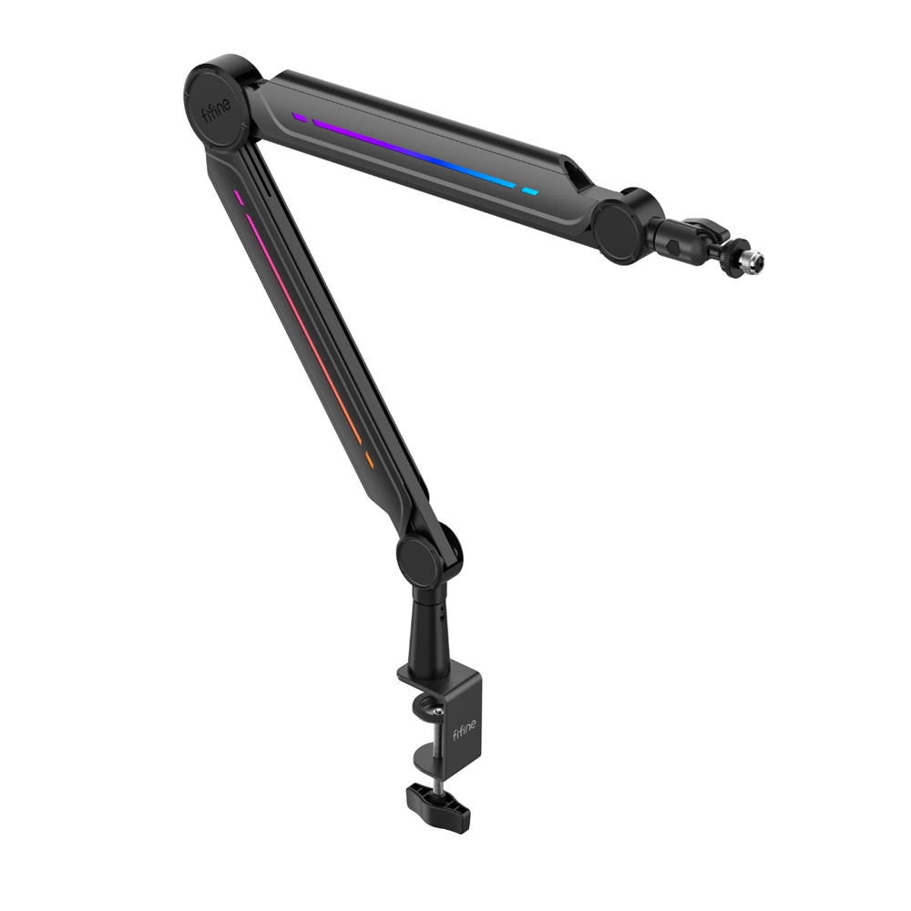 FIFINE BM66 PRO Boom Arm Stand, Black
