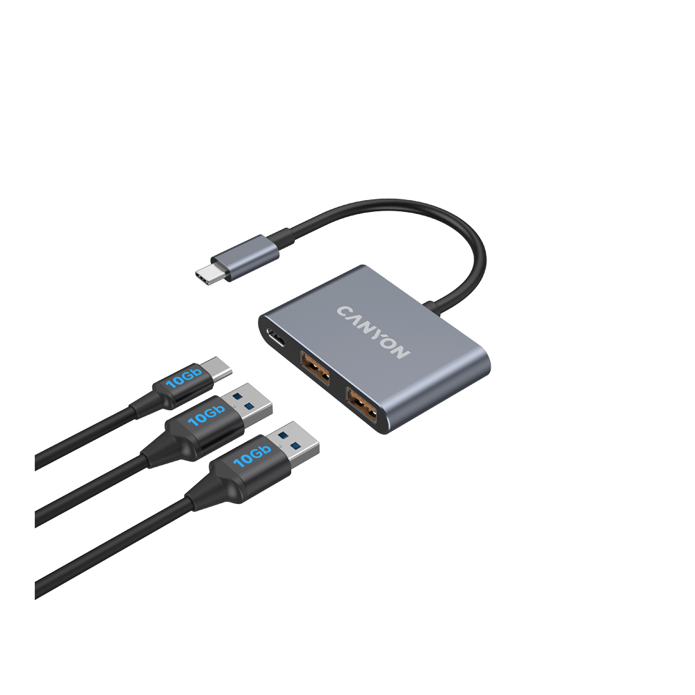 Canyon Hub DS-3, Dark Grey