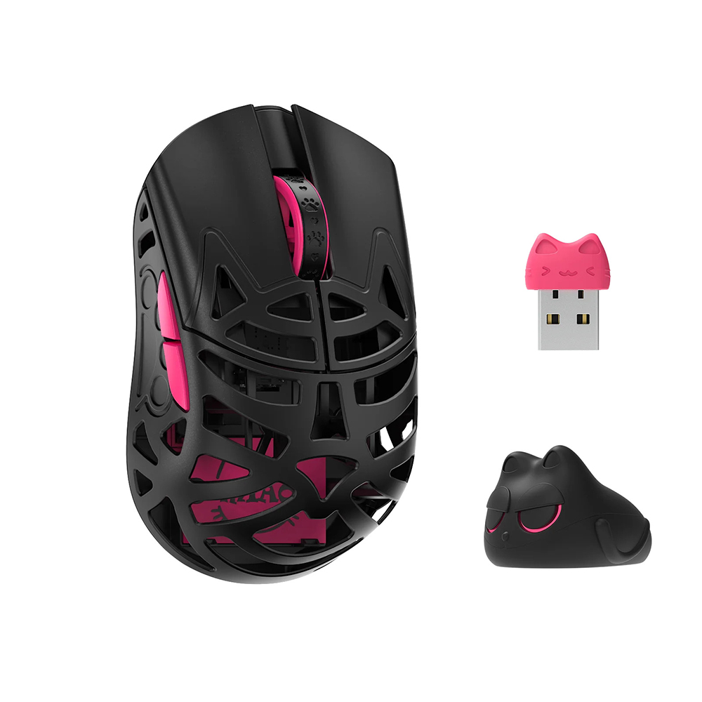 WLMouse Beast Miao, Omron Switches, Black