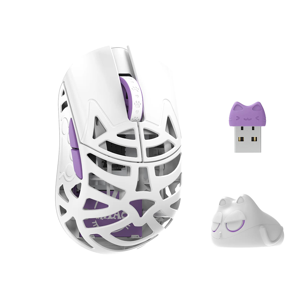 WLMouse Beast Miao, Omron Switches, White