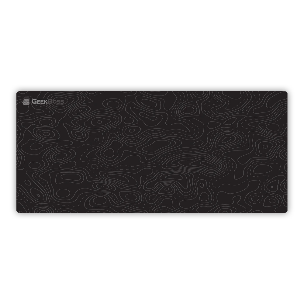 Geekboss Shadow Current, Dark Topographic, XL