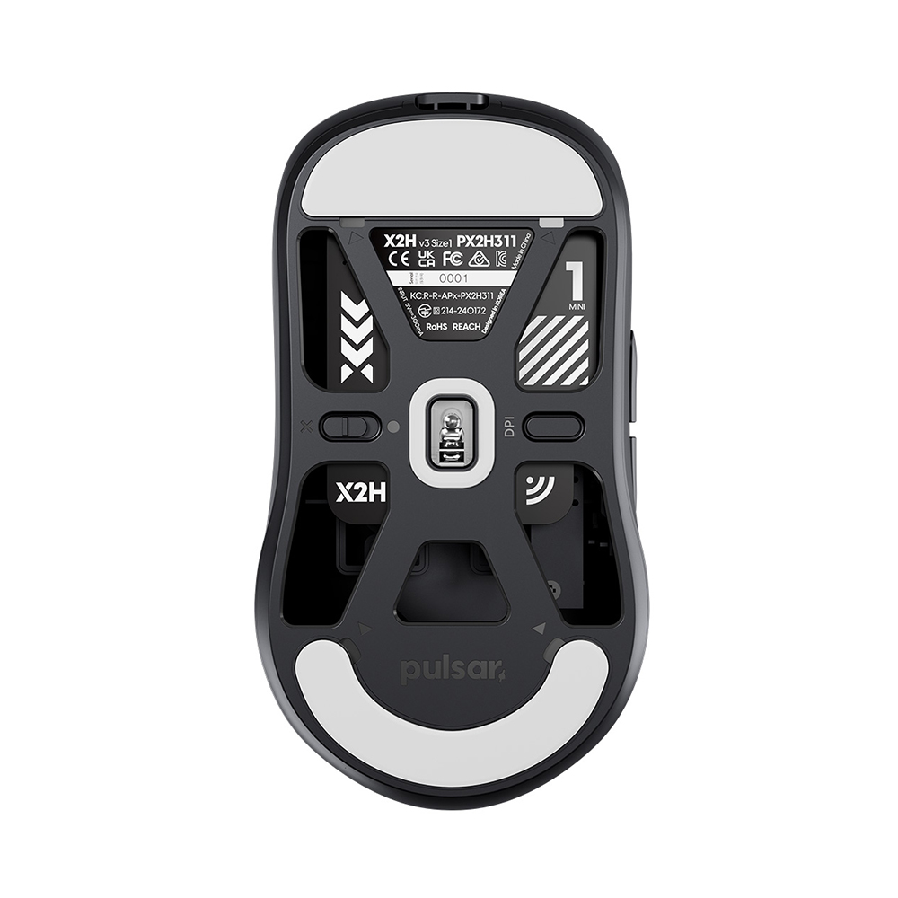 Pulsar X2H V3 Mini Wireless, Black