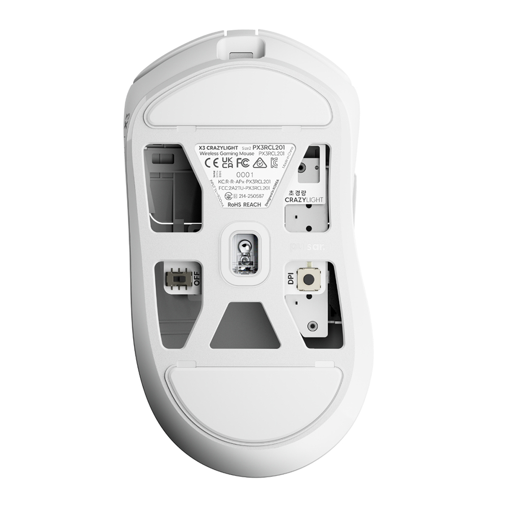 Pulsar X3 CRAZYLIGHT Wireless, White