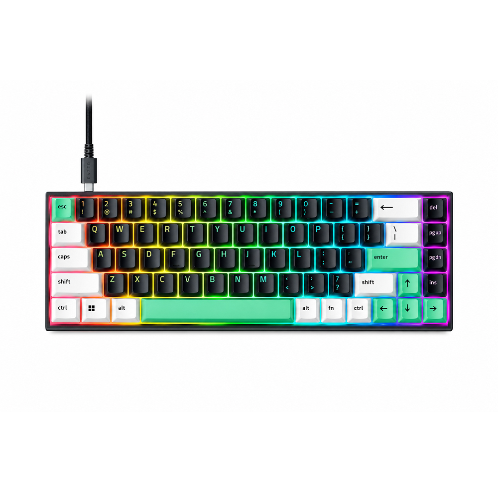 Razer Reclusa X Mini 65%, Orange Switch, Black, US