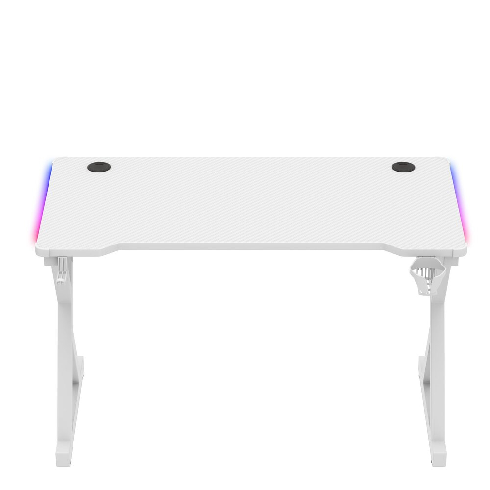 Huzaro Hero 2.3 RGB Gaming Desk, White