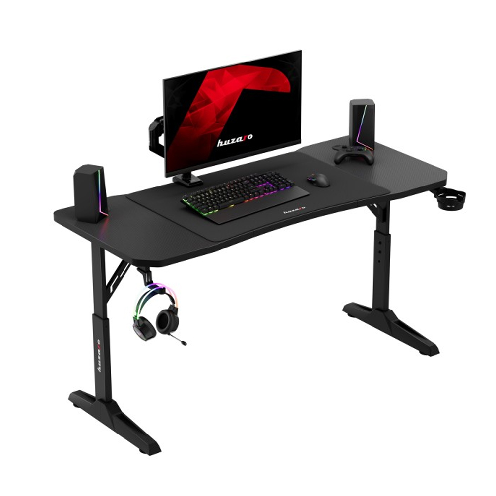 Huzaro Hero 3.6 Gaming Desk, Black