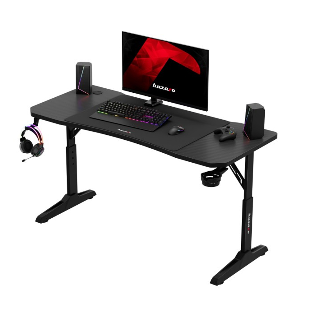 Huzaro Hero 3.6 Gaming Desk, Black