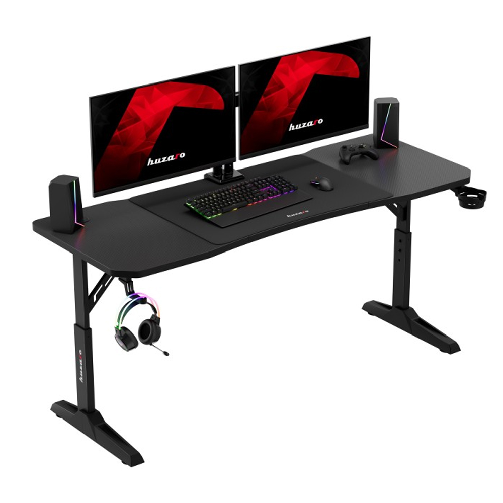 Huzaro Hero 4.6 Gaming Desk, Black
