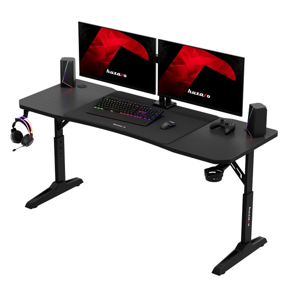 Huzaro Hero 4.6 Gaming Desk, Black