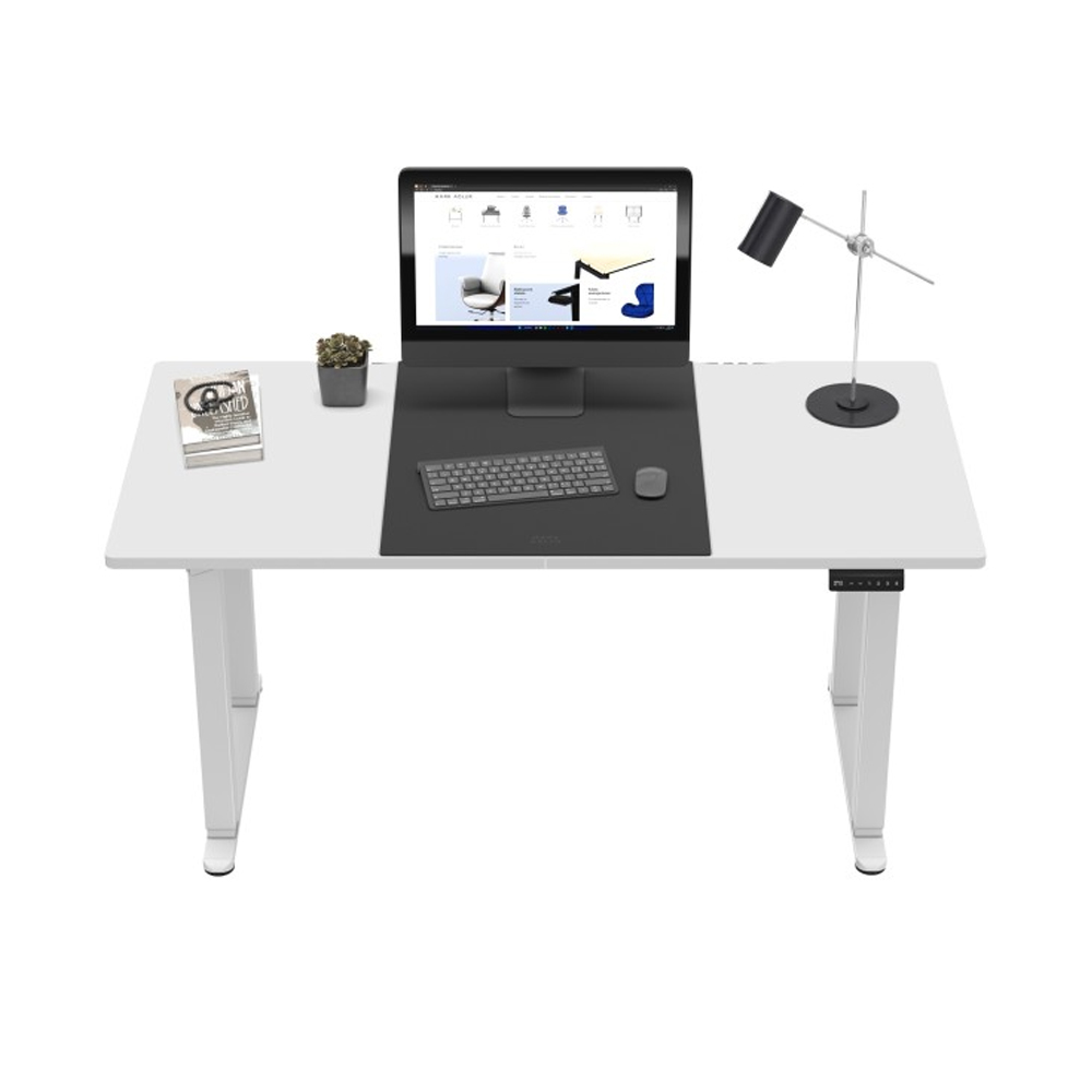 Mark Adler Leader 9.3 Electric Gaming Desk, White