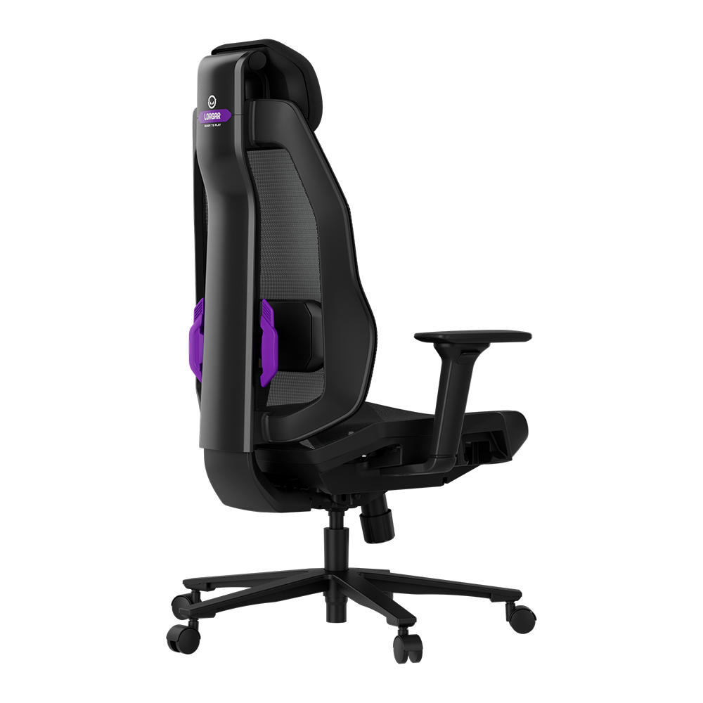 Lorgar Pro CHP51 Mesh, Black - Purple