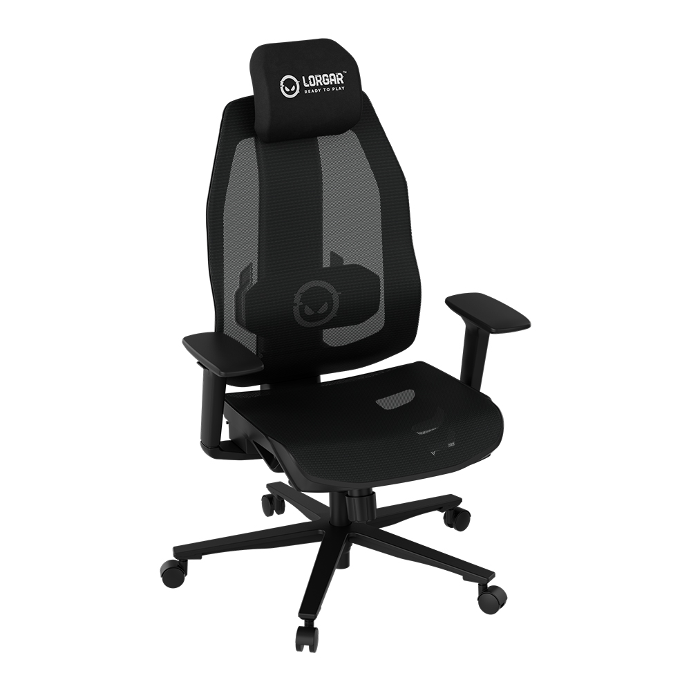 Lorgar Pro CHP51 Mesh, Black - White