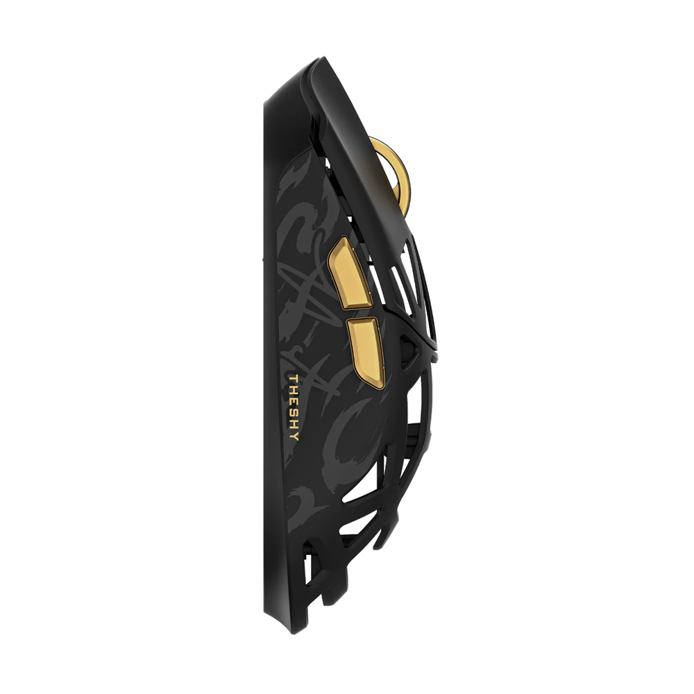 WLMouse Beast X V2 Mini, Omron Opticals Switches, Black & Gold