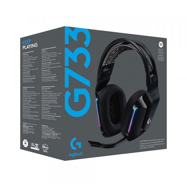 Logitech G733 Lightspeed, Black