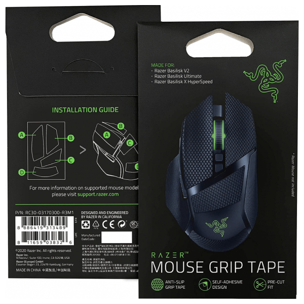 Razer Mouse Grip Tape for Razer Basilisk