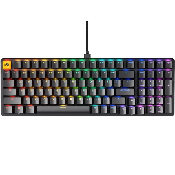 Glorious PC Gaming Race GMMK 2 Full-Size (96%), Fox Switches, Black, US