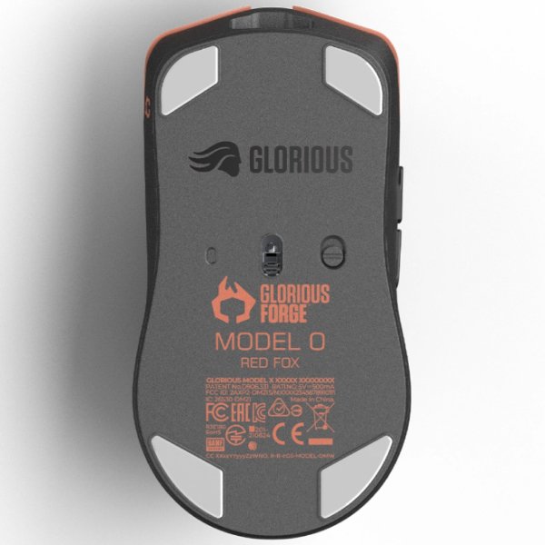 Glorious Model O Pro Wireless, Red Fox