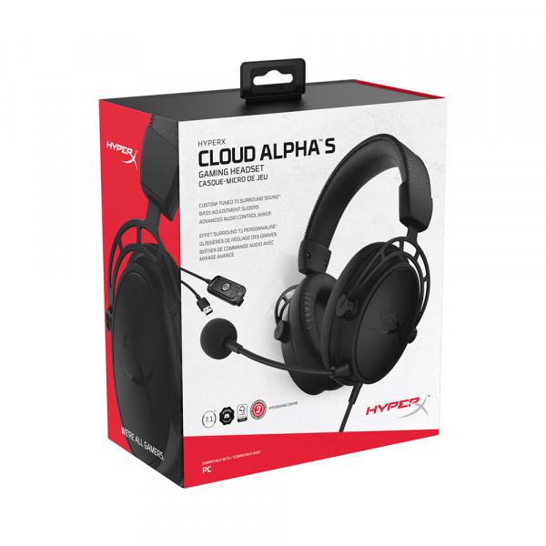 HyperX Cloud Alpha S, Black