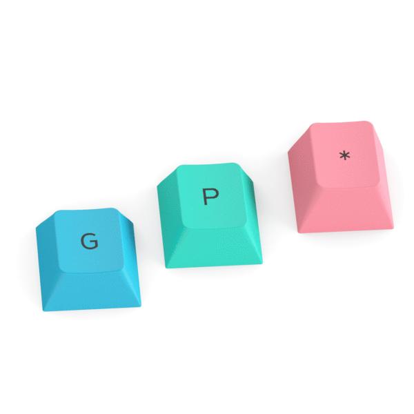 Glorious GPBT Keycaps Pastel, US