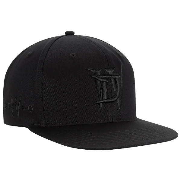 Jinx Diablo IV - Blackout Snap Hat Black