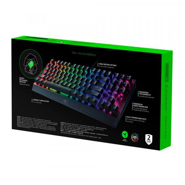 Razer BlackWidow V3 Tenkeyless, Green Switch, RU