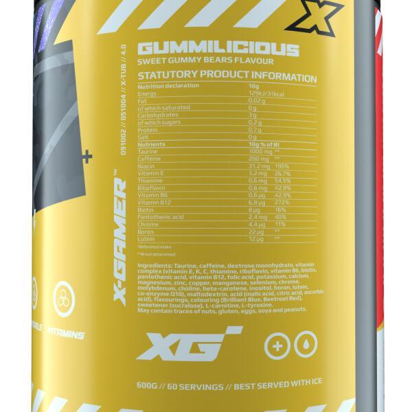 X-Gamer 600g X-Tubz Gummilicious