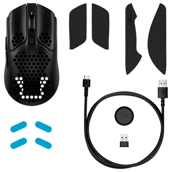 HyperX Pulsefire Haste Wireless, Black