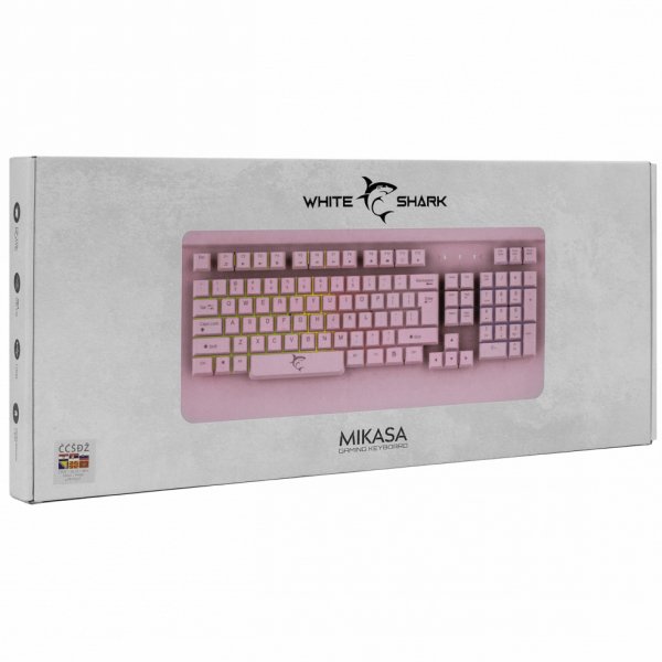 White Shark Mikasa, Pink, US