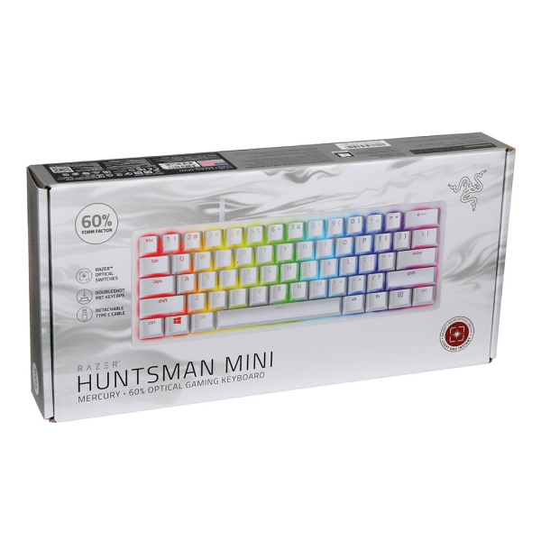 Razer Huntsman Mini Mercury Edition, Red Switch, RU