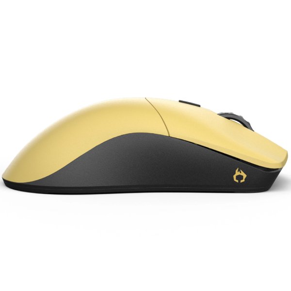 Glorious PC Gaming Race Model O Pro Wireless, Golden Panda