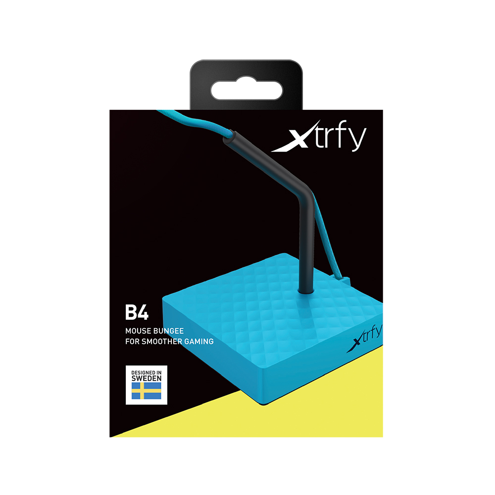 Xtrfy B4 Mouse Bungee Blue