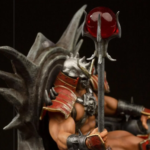 Iron Studios Mortal Kombat - Shao Khan Statue Deluxe Art Scale 1/10