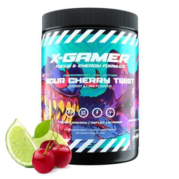 X-Gamer 600g X-Tubz Sour Cherry Twist