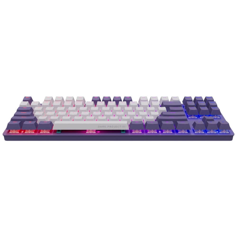 Dark Project One KD87A Violet-White, G3MS Sapphire Switch, US