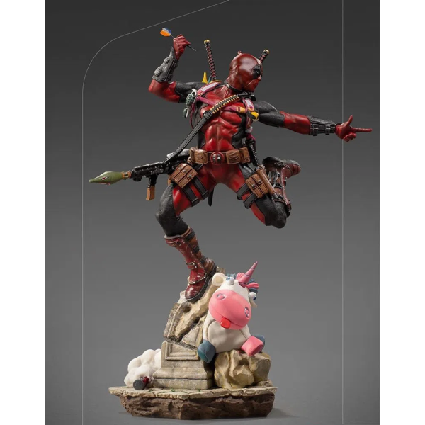 Iron Studios - Deadpool Statue Deluxe, Bds Art Scale 1/10, Marvel Comics