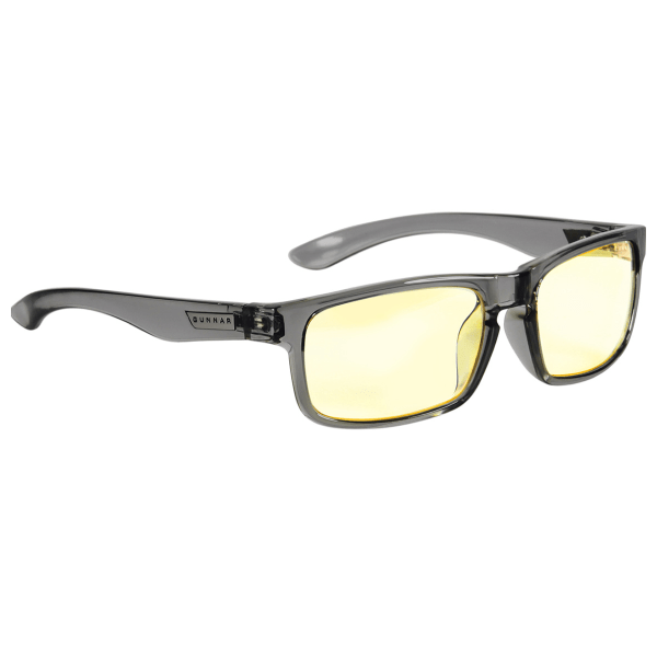 GUNNAR Enigma Grey-Transparent, Amber Glas