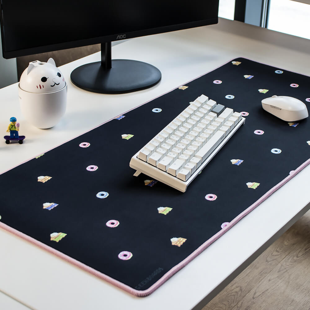 Geekboards Donuts Desk Pad, Extra Large