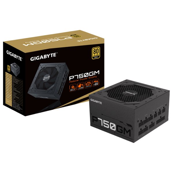 Gigabyte GP-P750GM 750 W, 80 PLUS Gold Certified