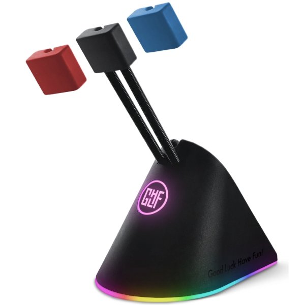 GLHF - Citadel Mouse Bungee Colorful, 3 clips, RGB
