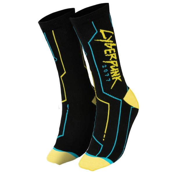 Jinx Cyberpunk 2077 - Cyber Tech Socks, One  Size