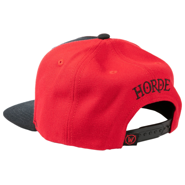 Jinx World of Warcraft - Horde Leather Emblem Snapback