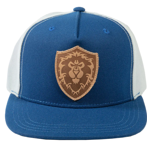 Jinx World of Warcraft - Alliance Leather Emblem Snapback